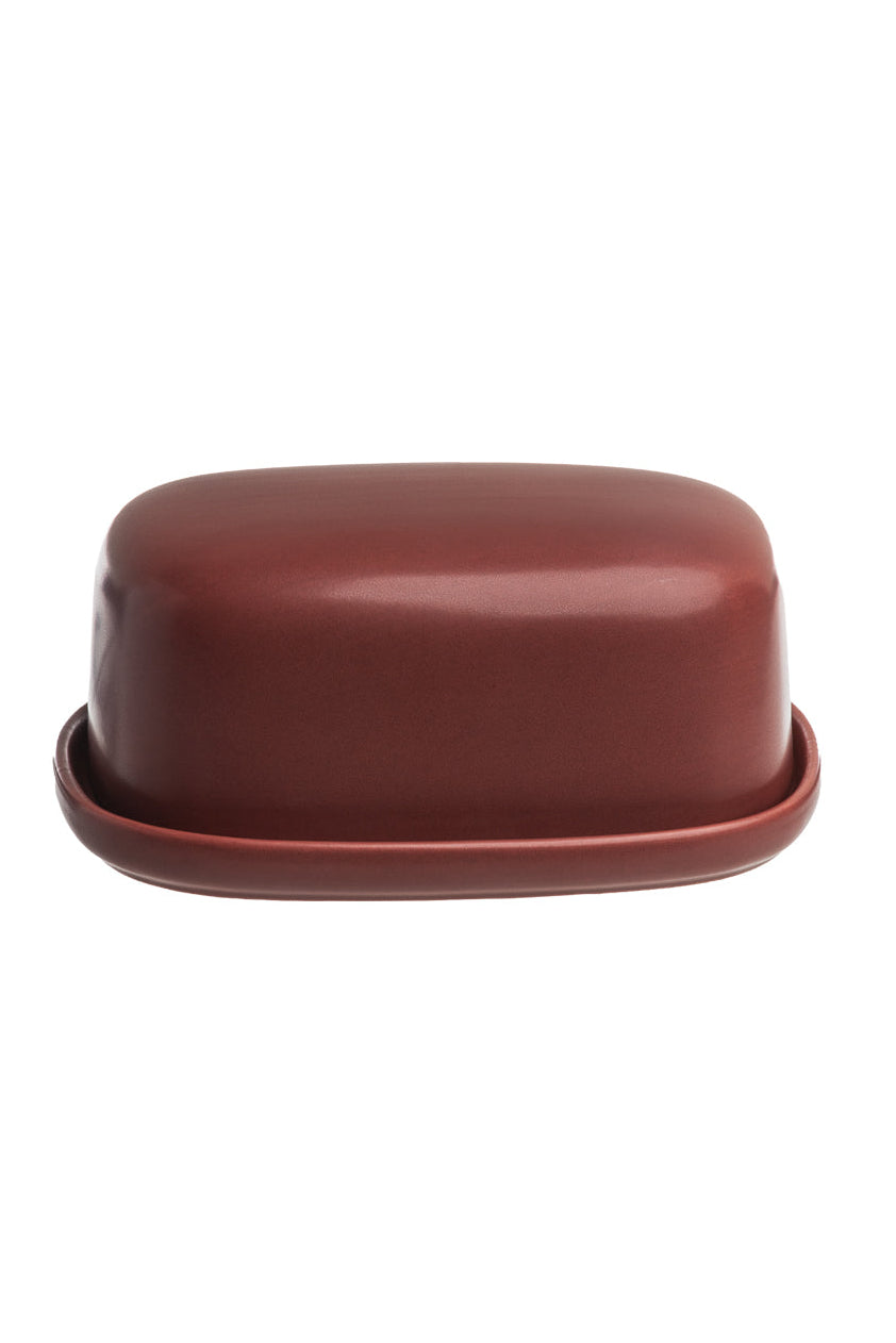 Butterdose VALLORA Rot – Steinzeug