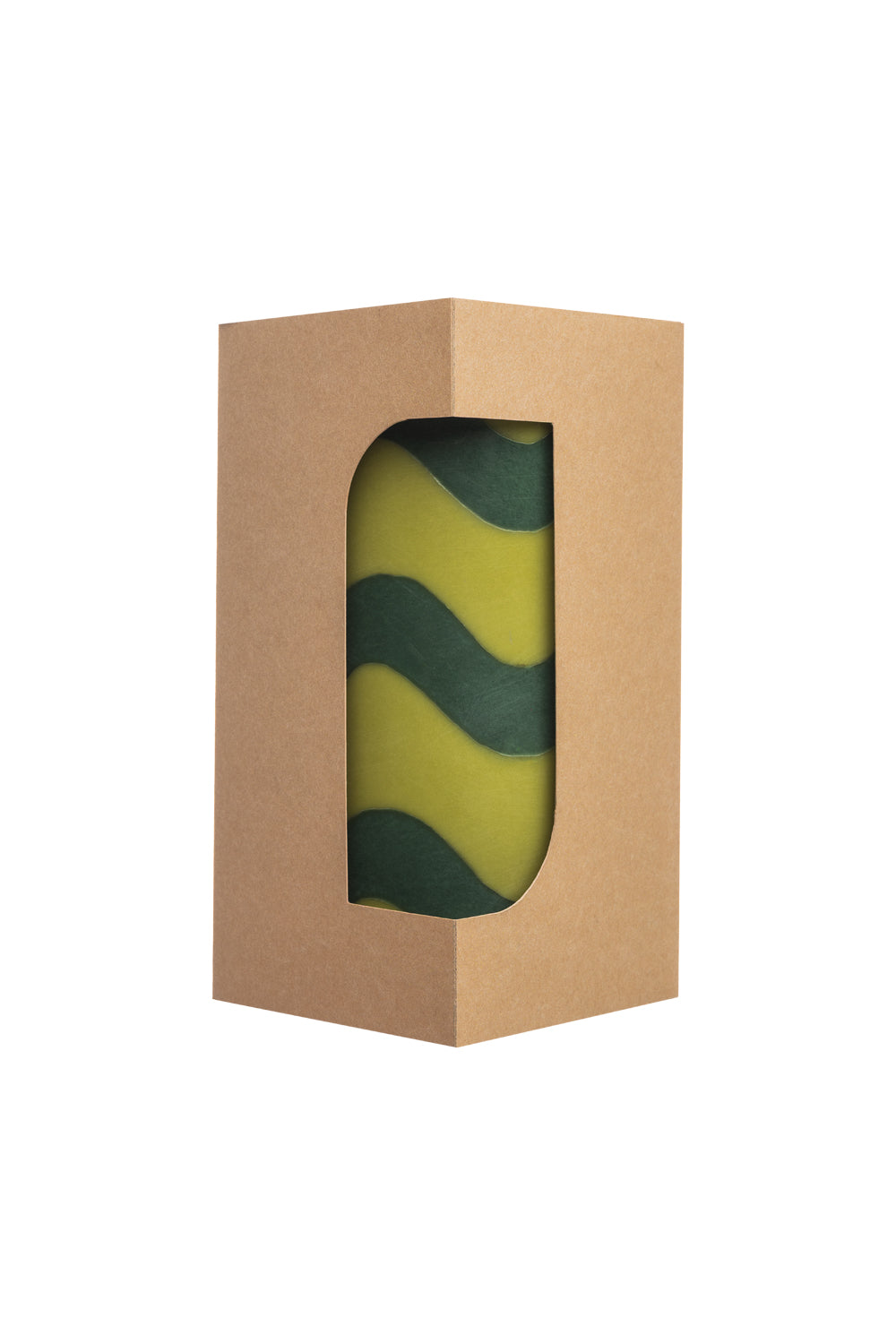 Pillar Candle GLUMI WAVE