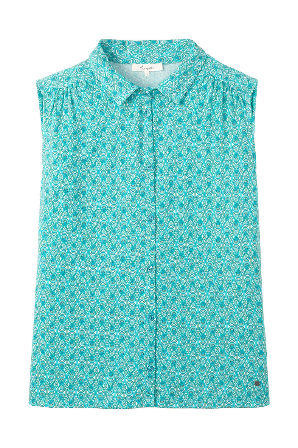 Jersey Bluse aus EcoVero™ Viskose