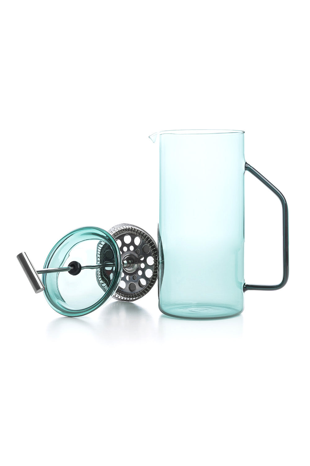 French Press RAIINBOW Grün – Borosilikatglas
