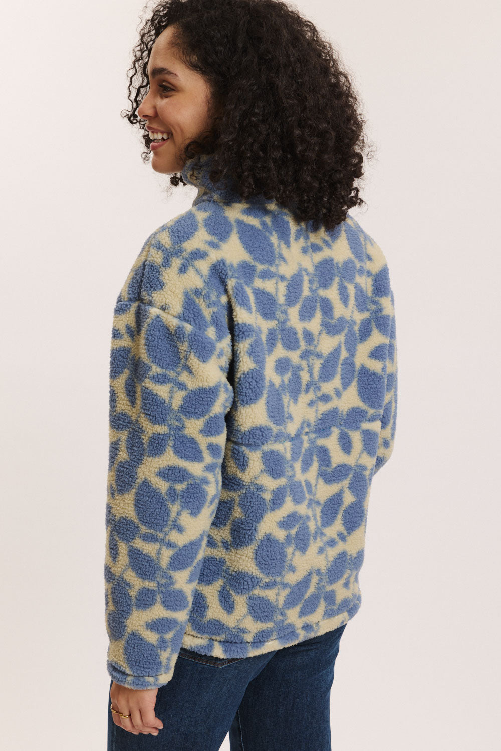 Image Fleece-Schlupfjacke Jorgaa mit recyceltem Polyester_2
