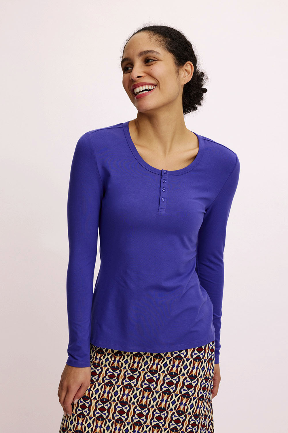 Henley shirt made from Tencel™