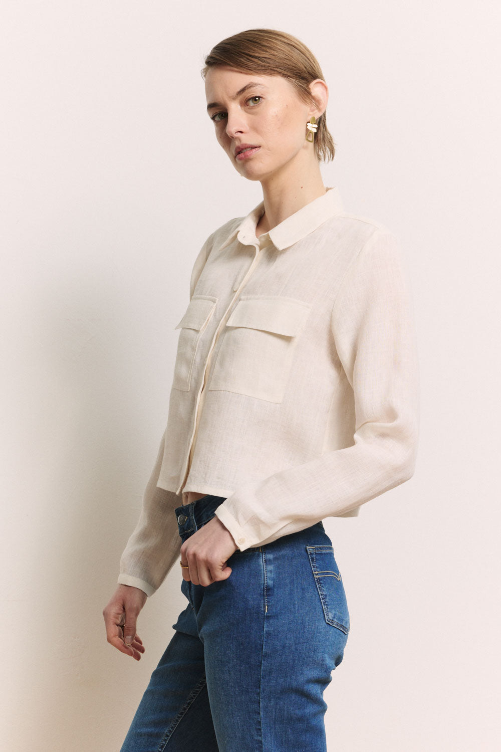 Linen Blouse Jaacky
