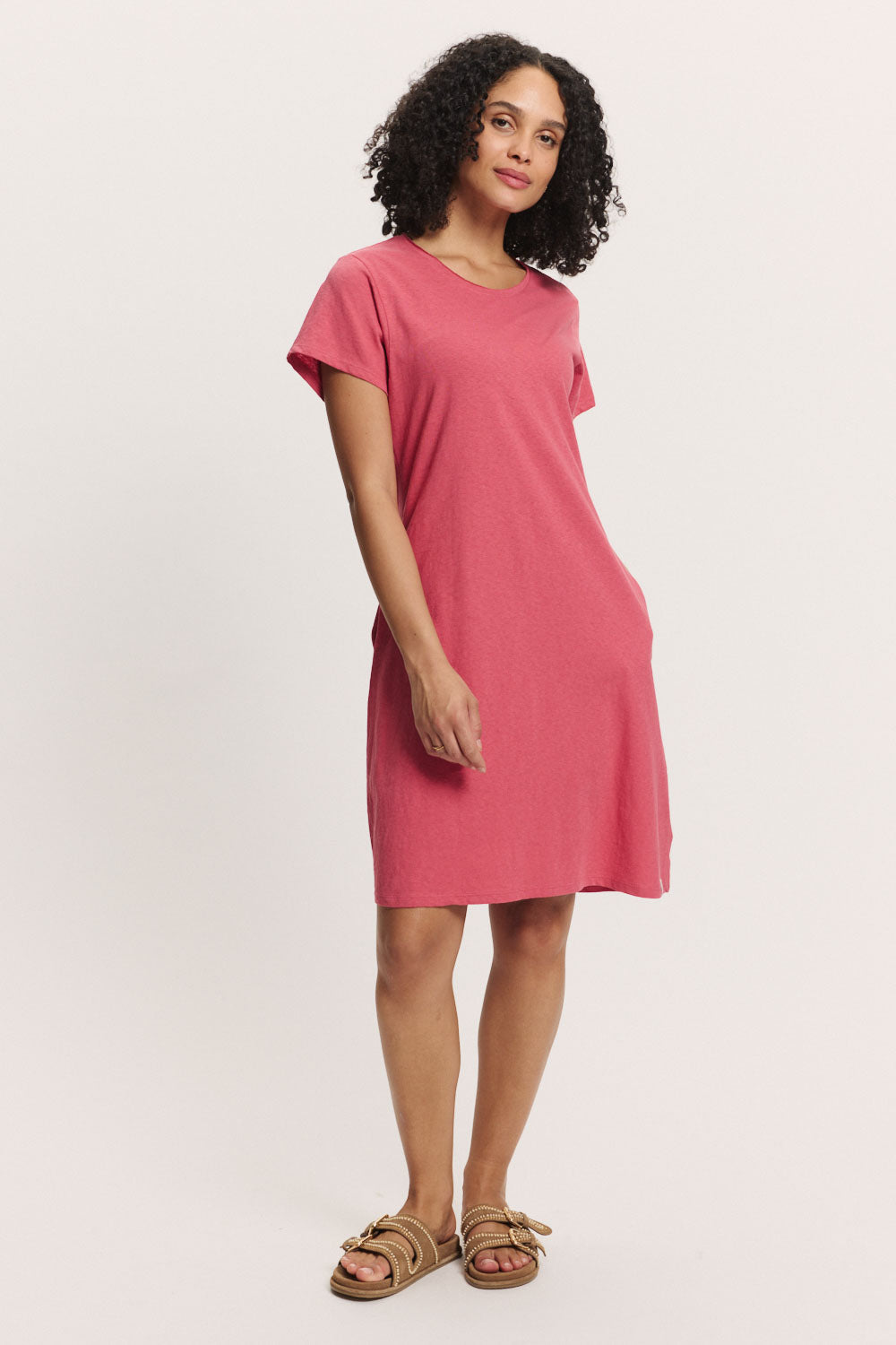 Jerseykleid Inoaa aus Leinen