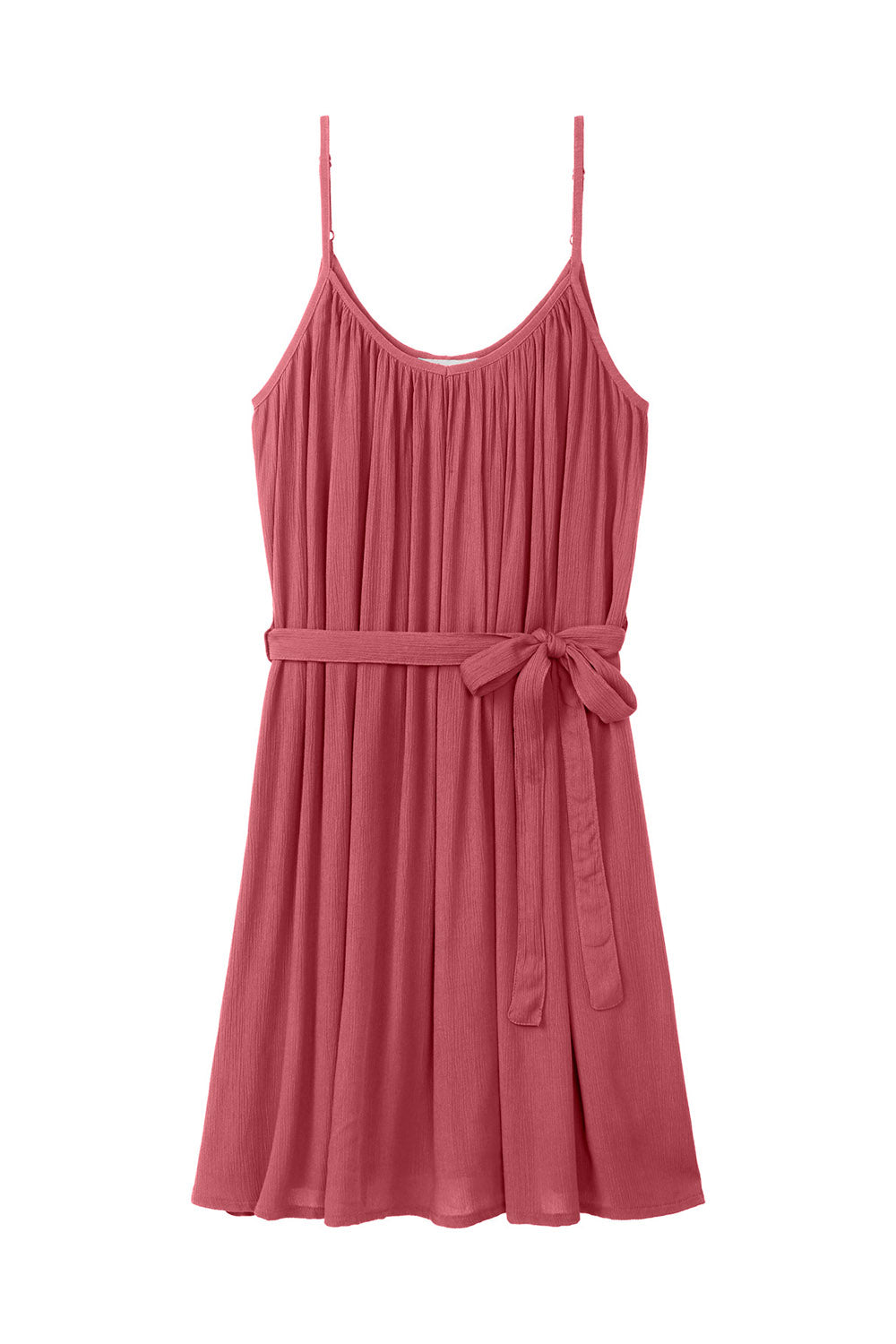 Spaghetti- Krinkel- Kleid