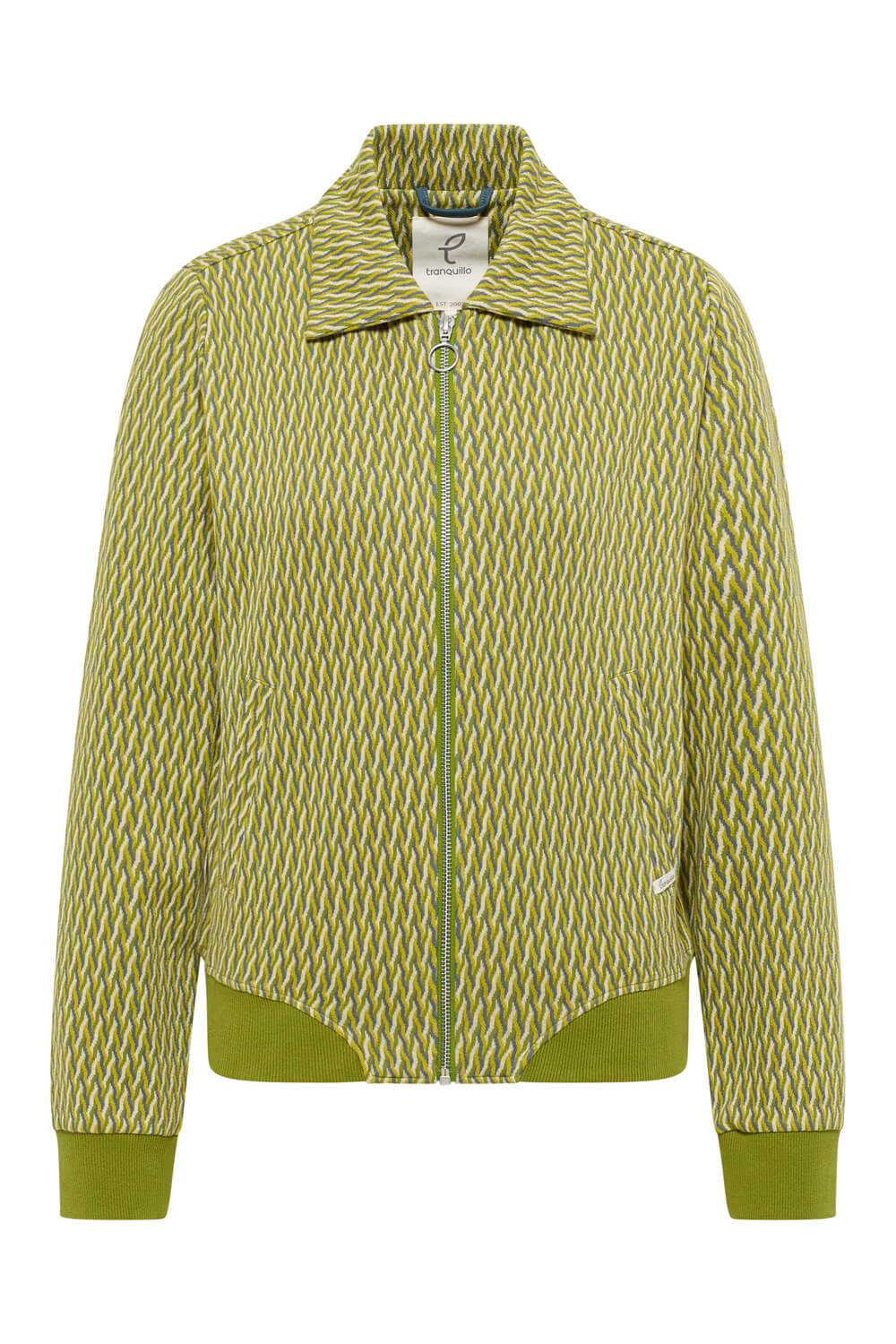 Gestrickte Jacke im Retro-Look