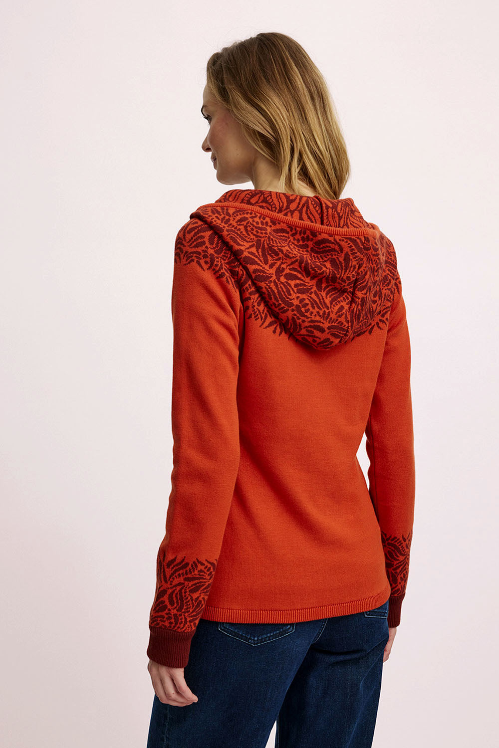 Jaquard cardigan