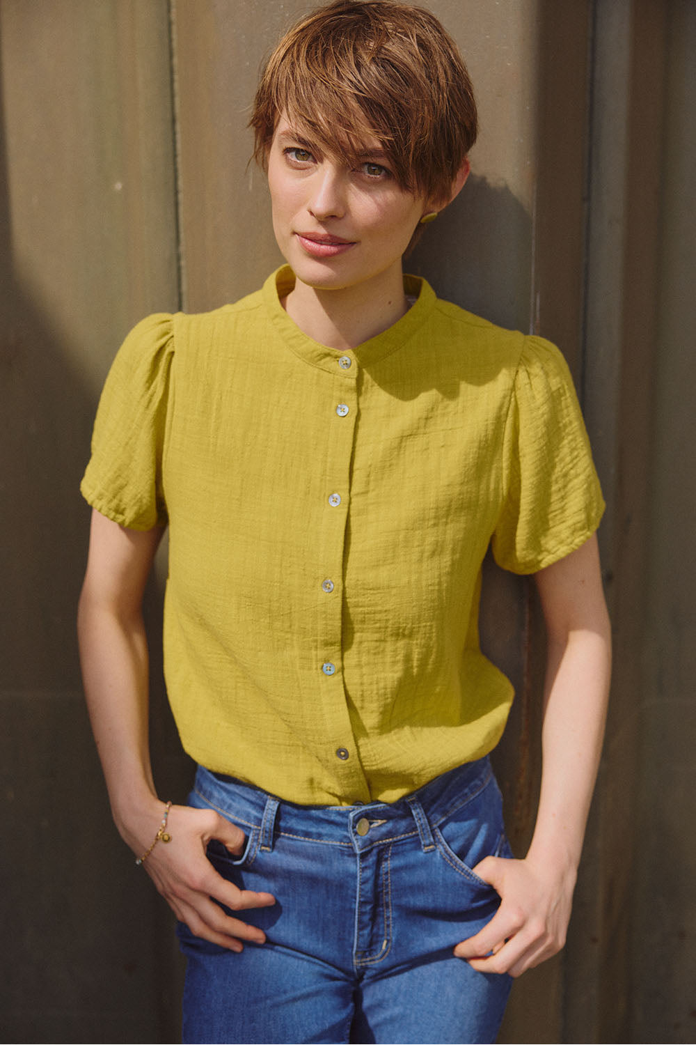 Organic cotton Blouse Elenaa