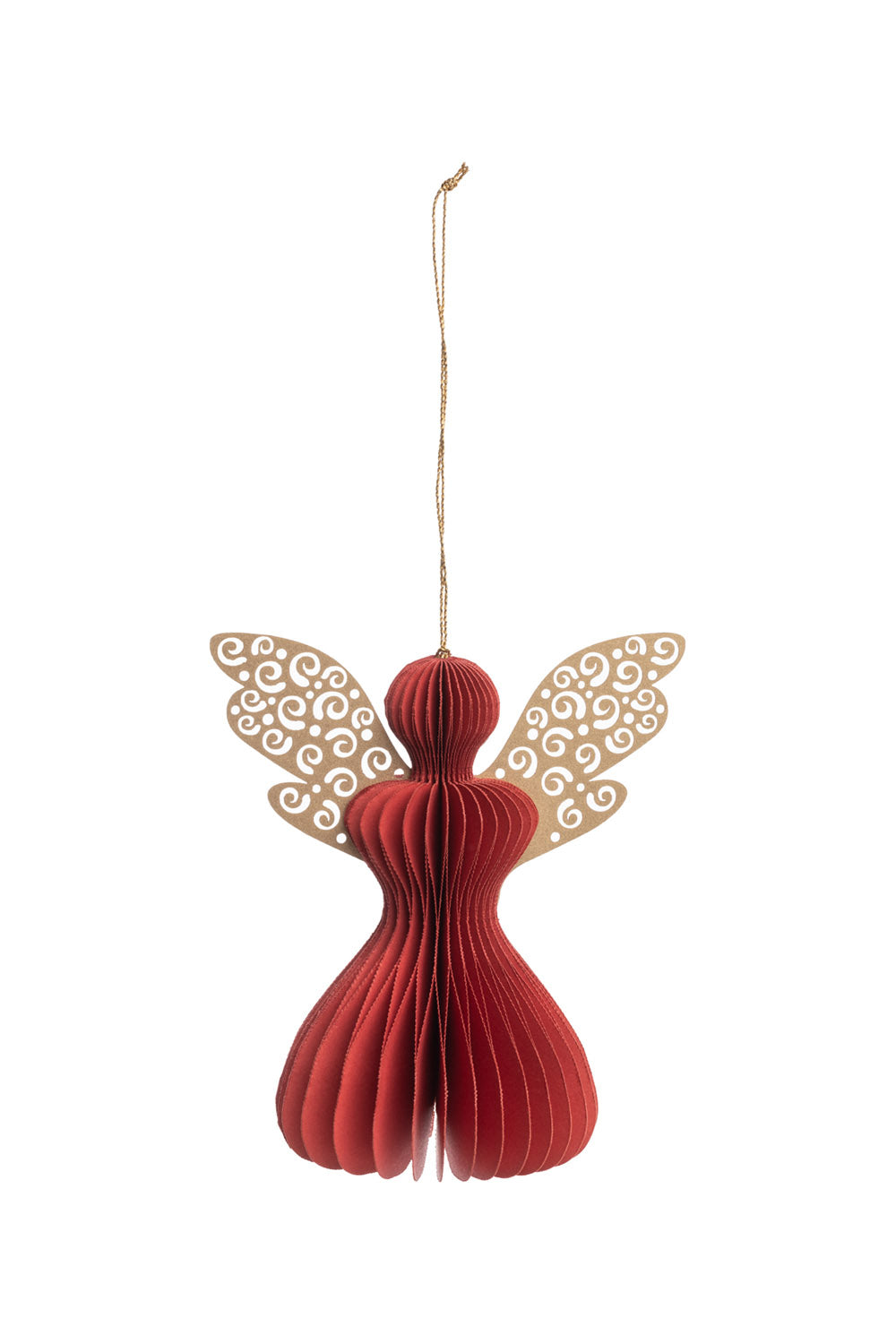 Paper pendant RED ANGEL