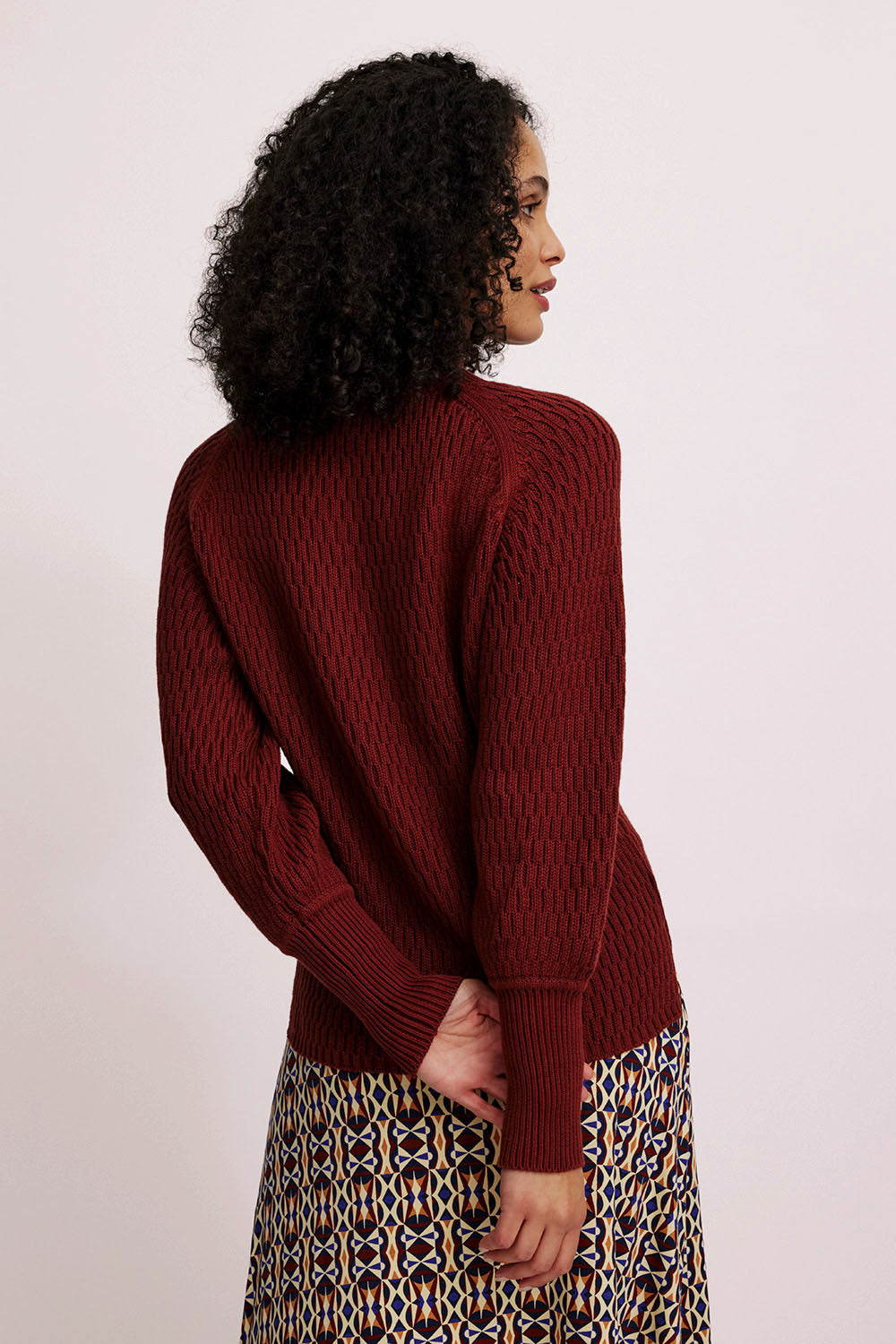 Loose knit jumper