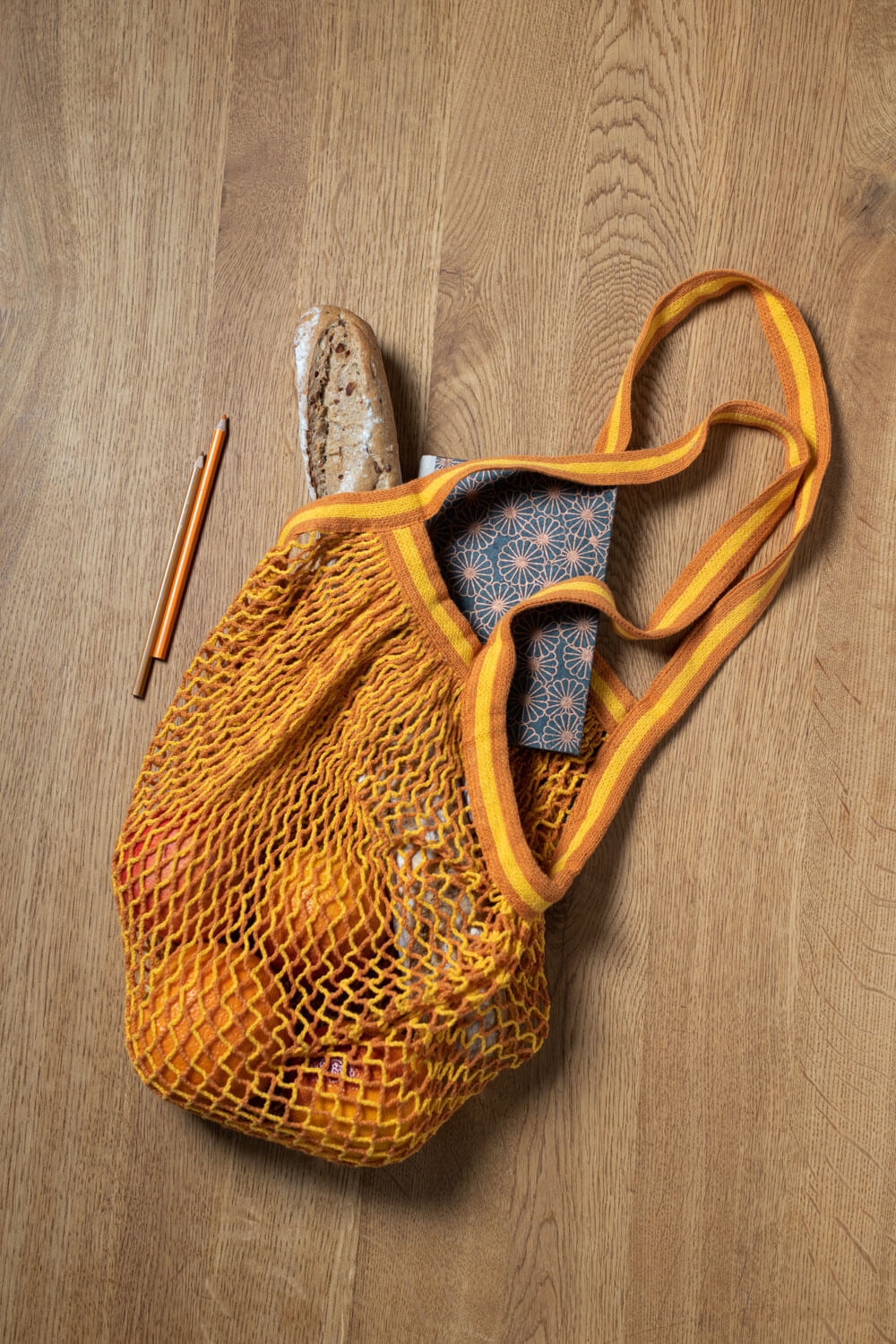 Net Bag BICOLOR orange
