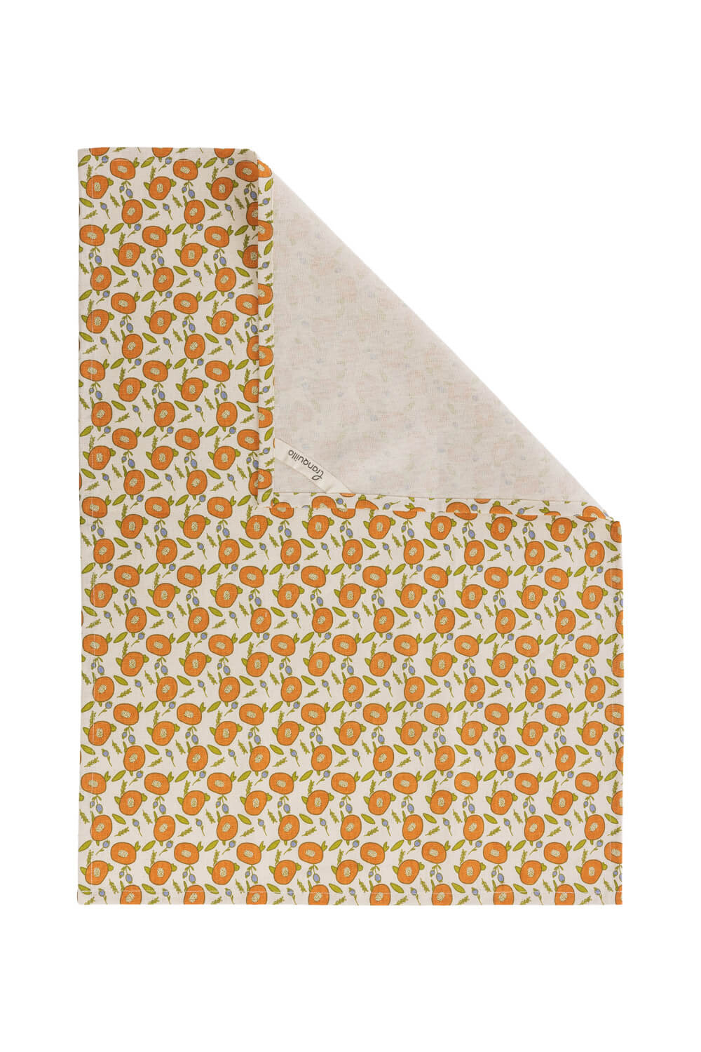 Geschirrtuch VINTAGE GARDEN Orange in der Küche