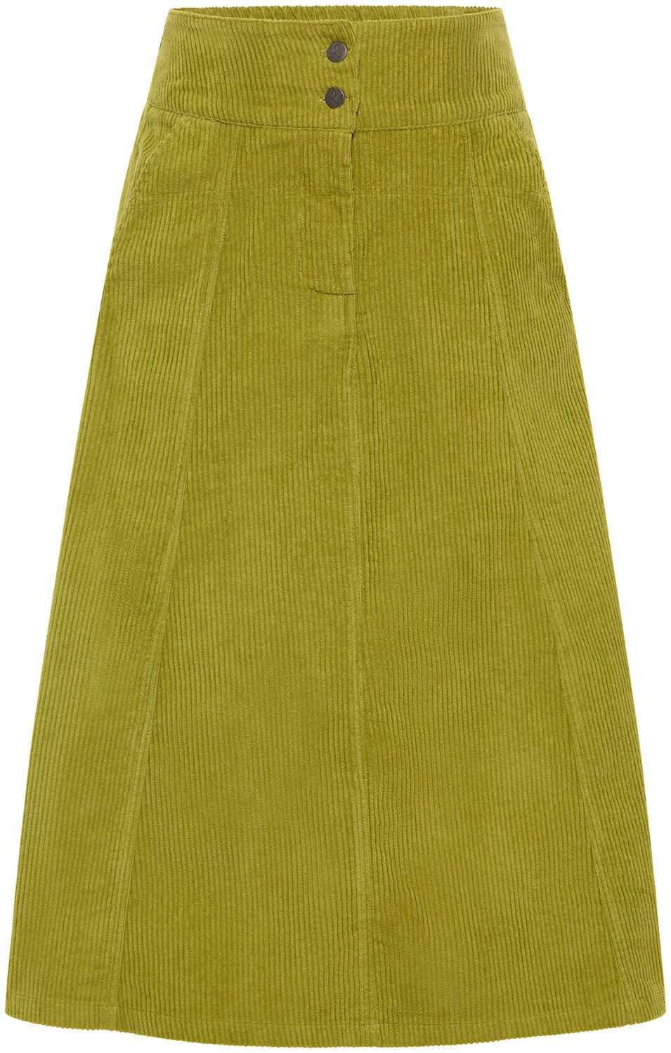Corduroy skirt made from organic cotton