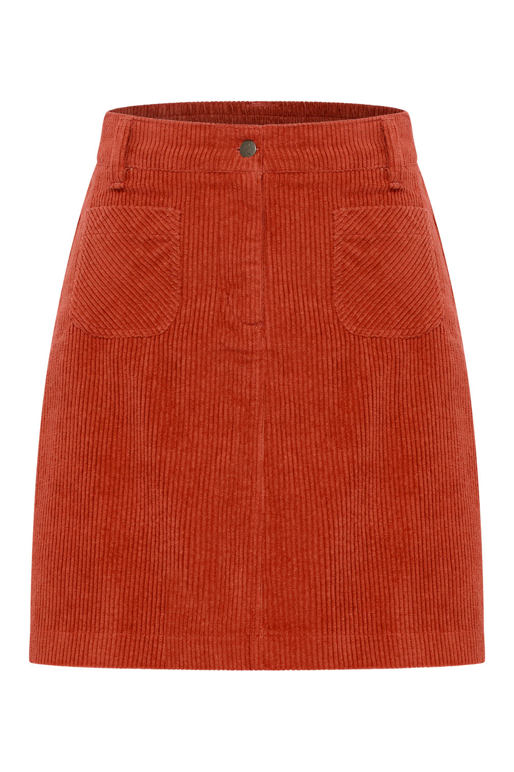 Corduroy mini skirt