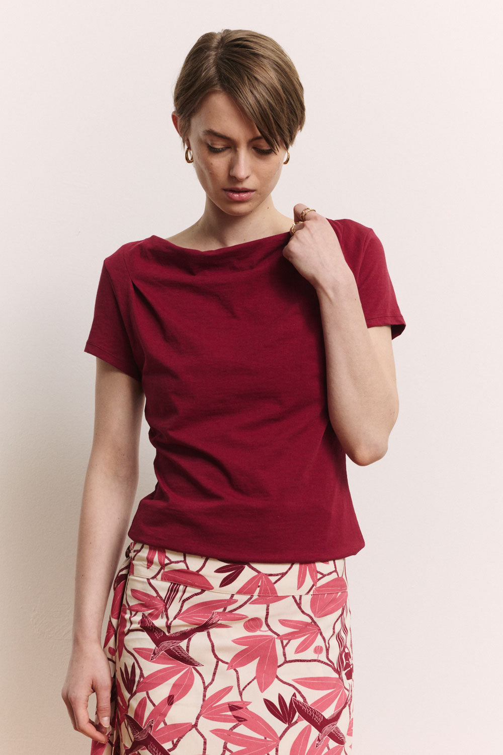 Organic cotton Jersey Shirt Giina