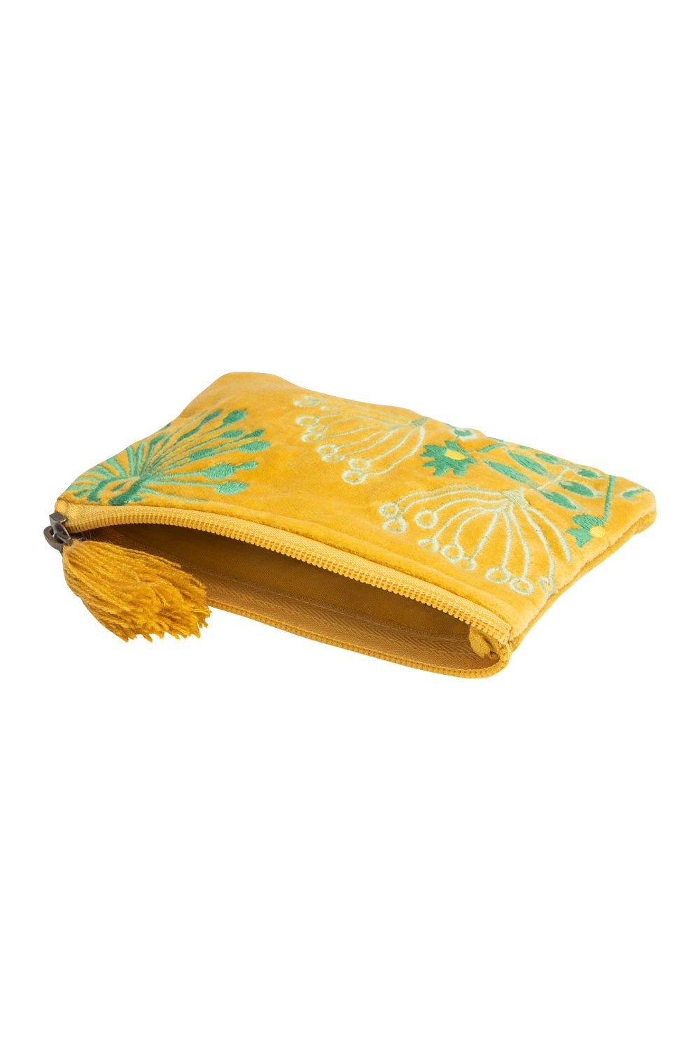 Velvet bag FLOWER