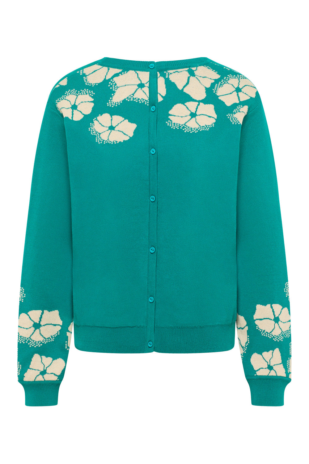 Loose jacquard jumper