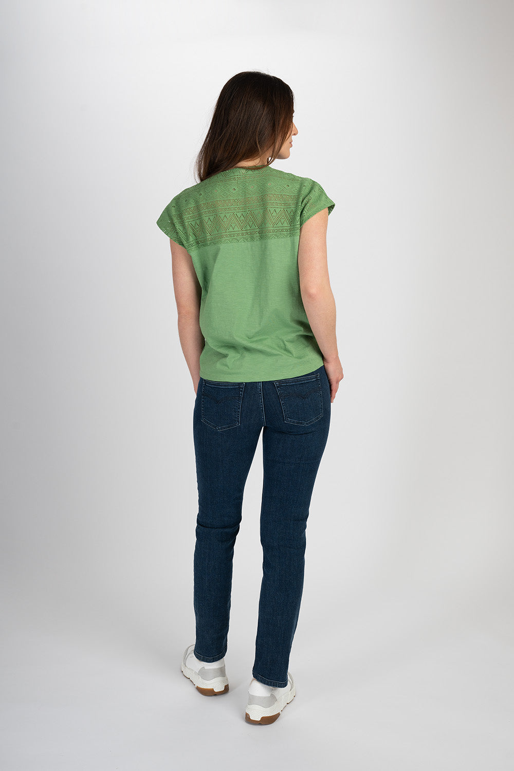 Shirt mit Spitzendetails