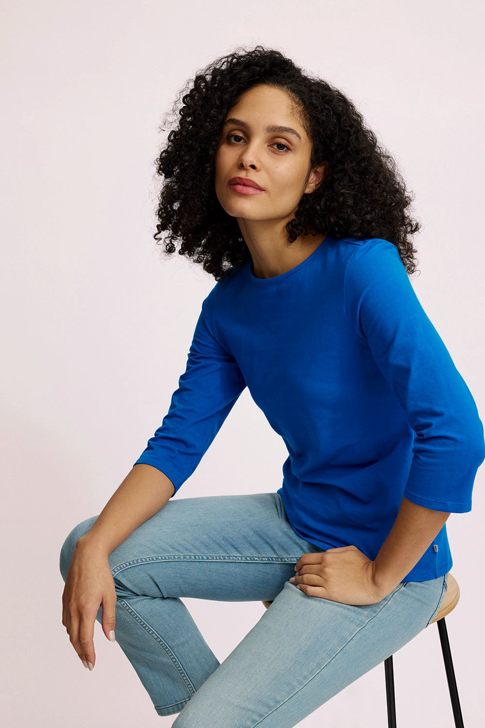 Lockeres Basis-Shirt