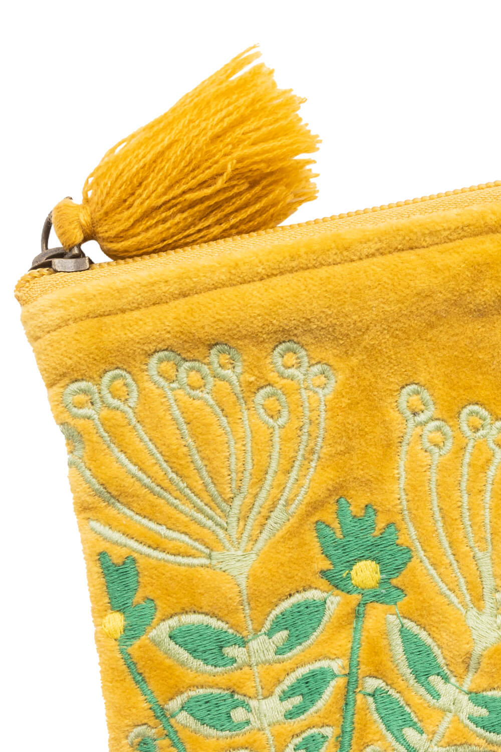 Velvet bag FLOWER