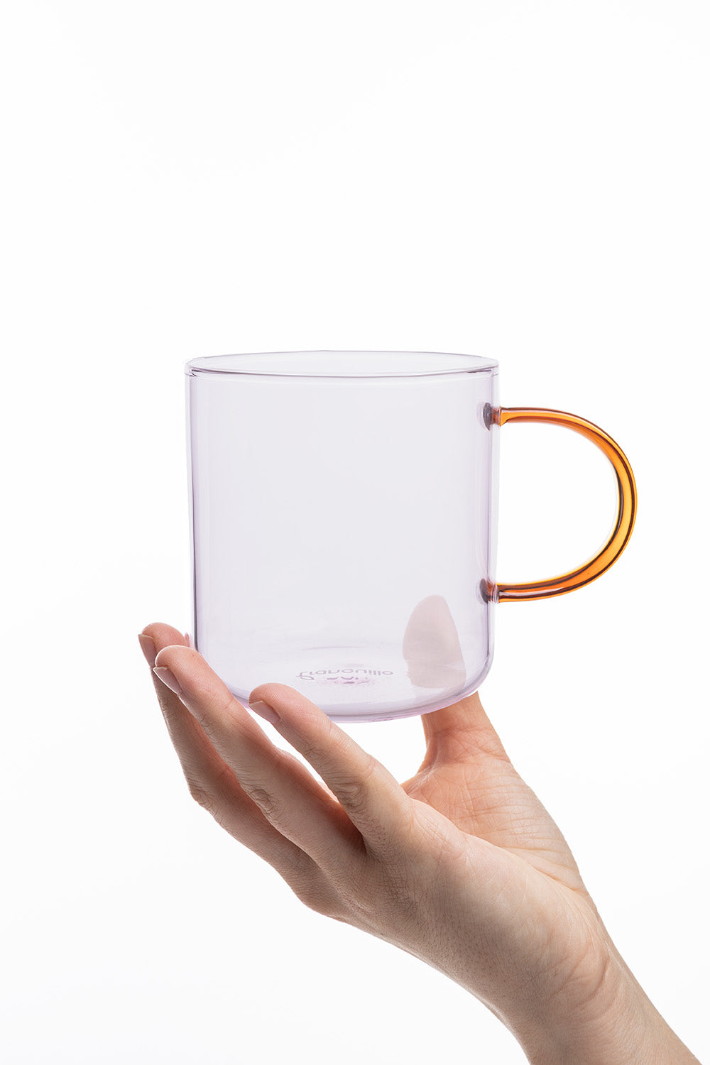 Tasse RAIINBOW Rosa – Borosilikatglas