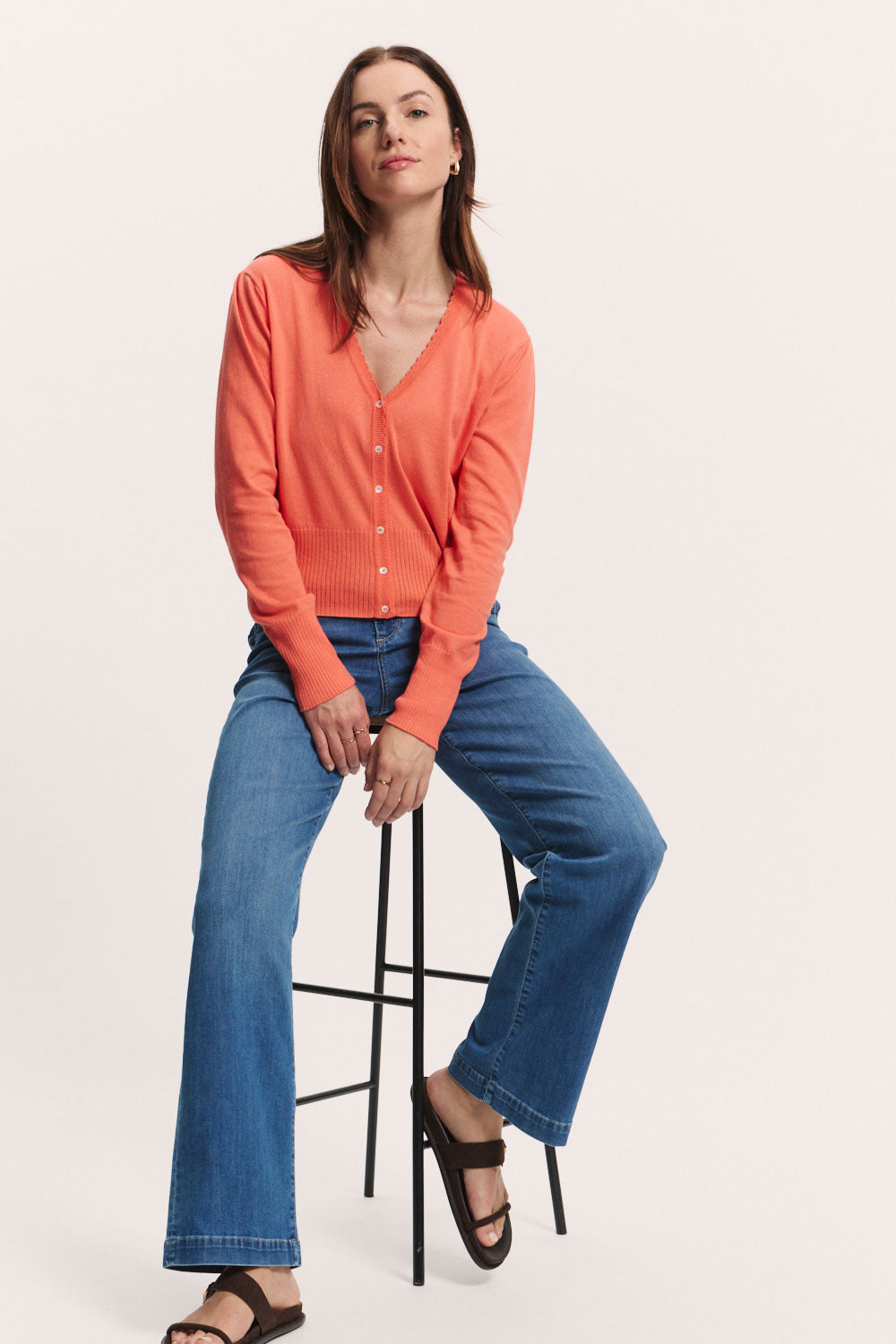 Strickjacke Linaa aus Bio-Baumwolle