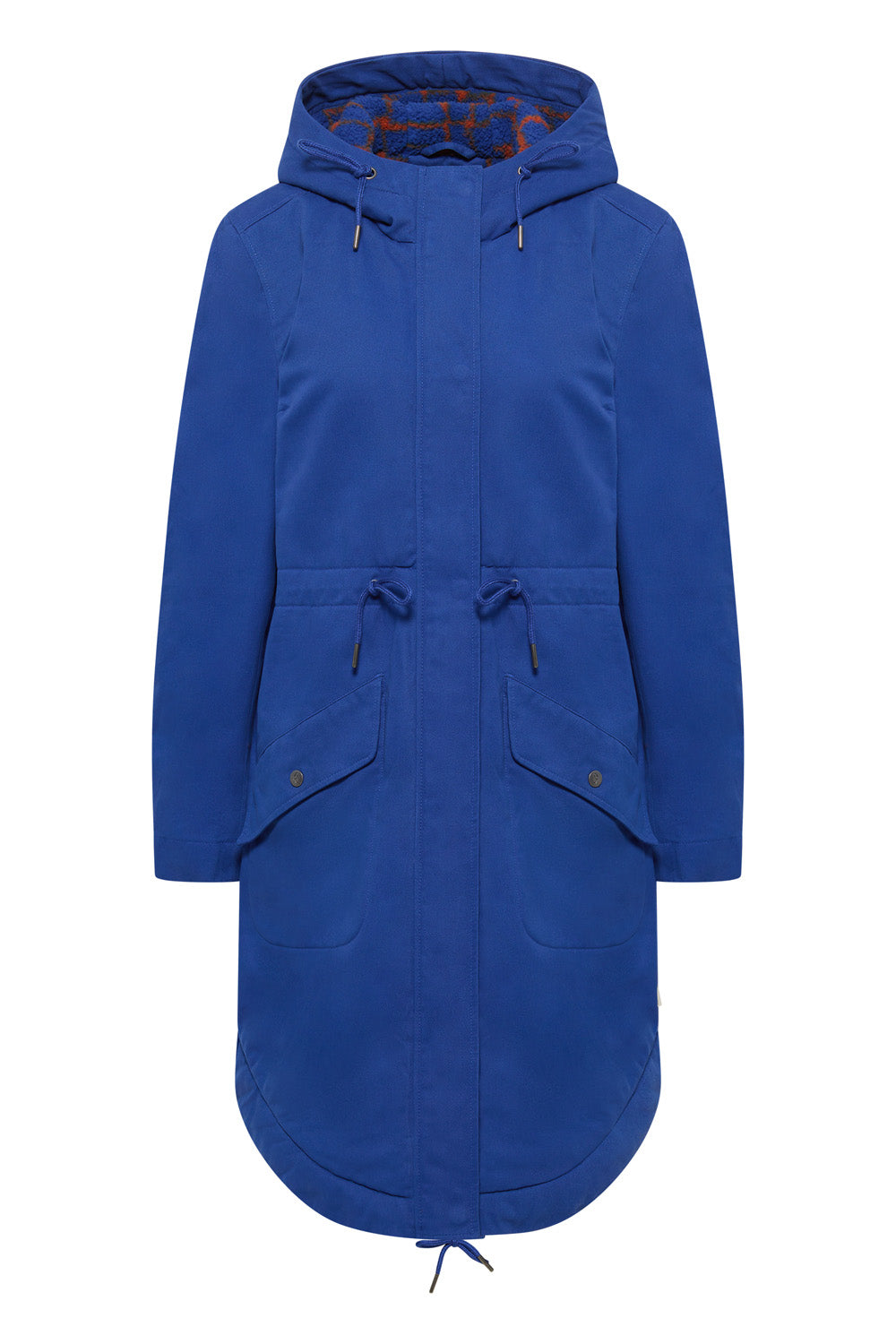 Lined parka made of organic cotton