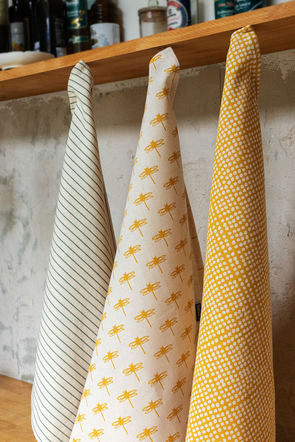 Tea Towel RETRO Set of 2