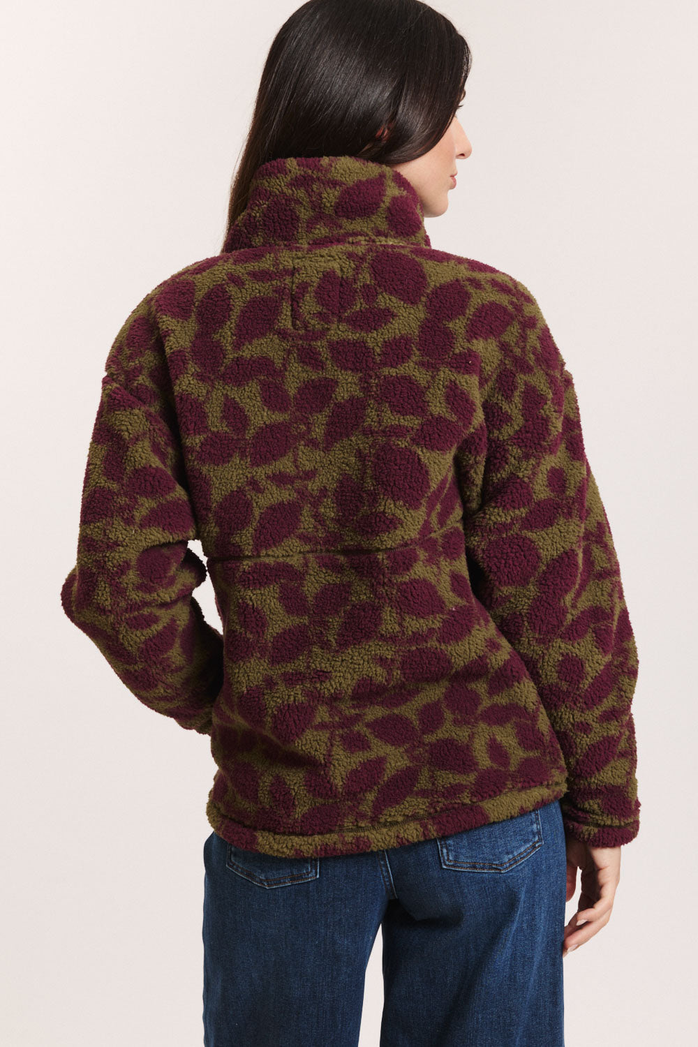 Image Fleece-Schlupfjacke Jorgaa mit recyceltem Polyester_2