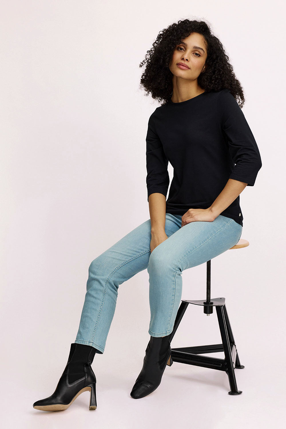 Lockeres Basis-Shirt