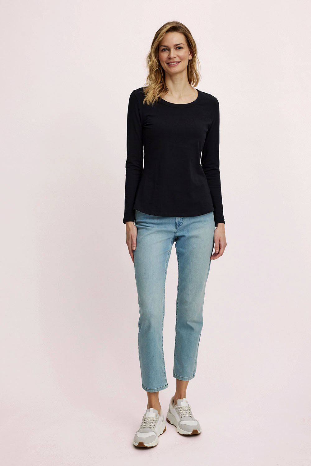 Basic-Shirt aus Biobaumwolle