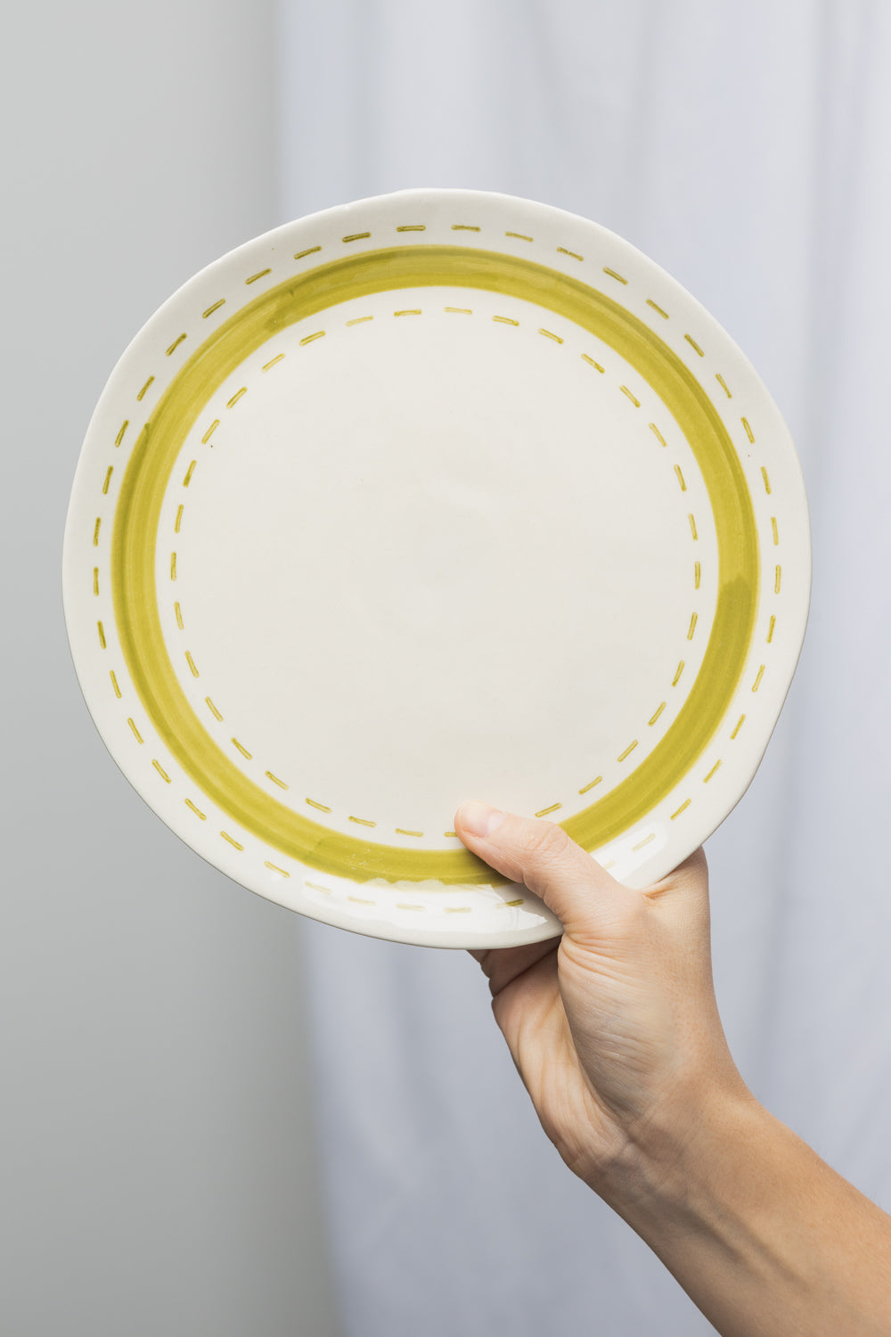 Plate GREEN AQUARELL