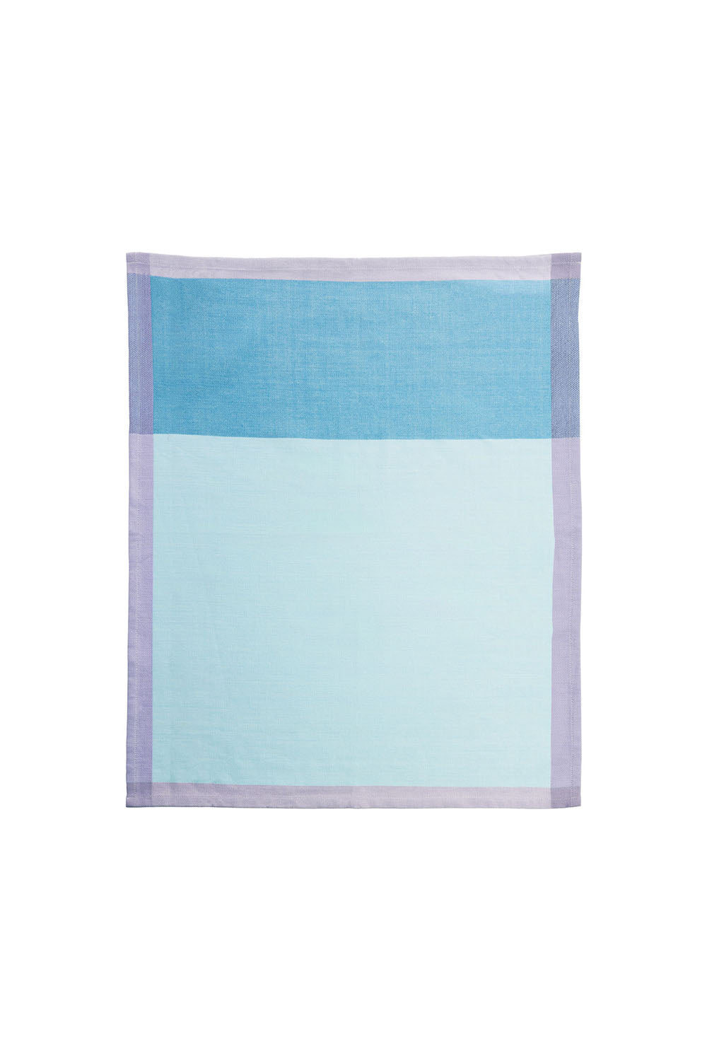 Geschirrtuch BICOLOR blue (Bio-Baumwolle)