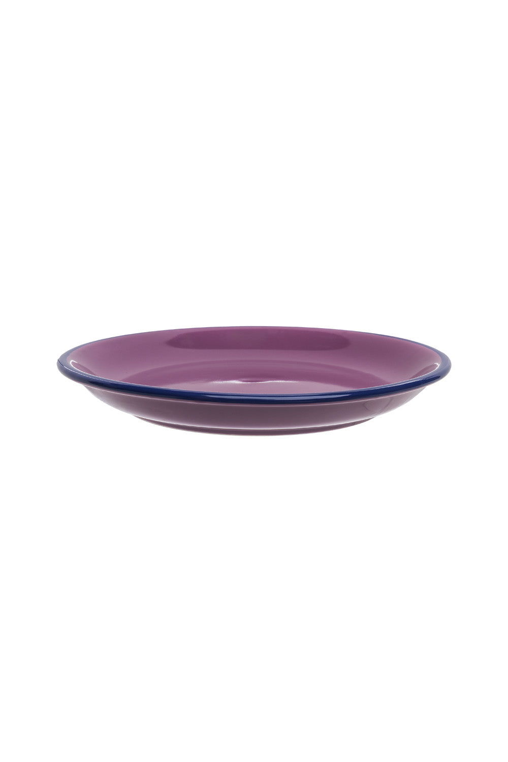 Teller COLOURI Violett aus Steinzeug