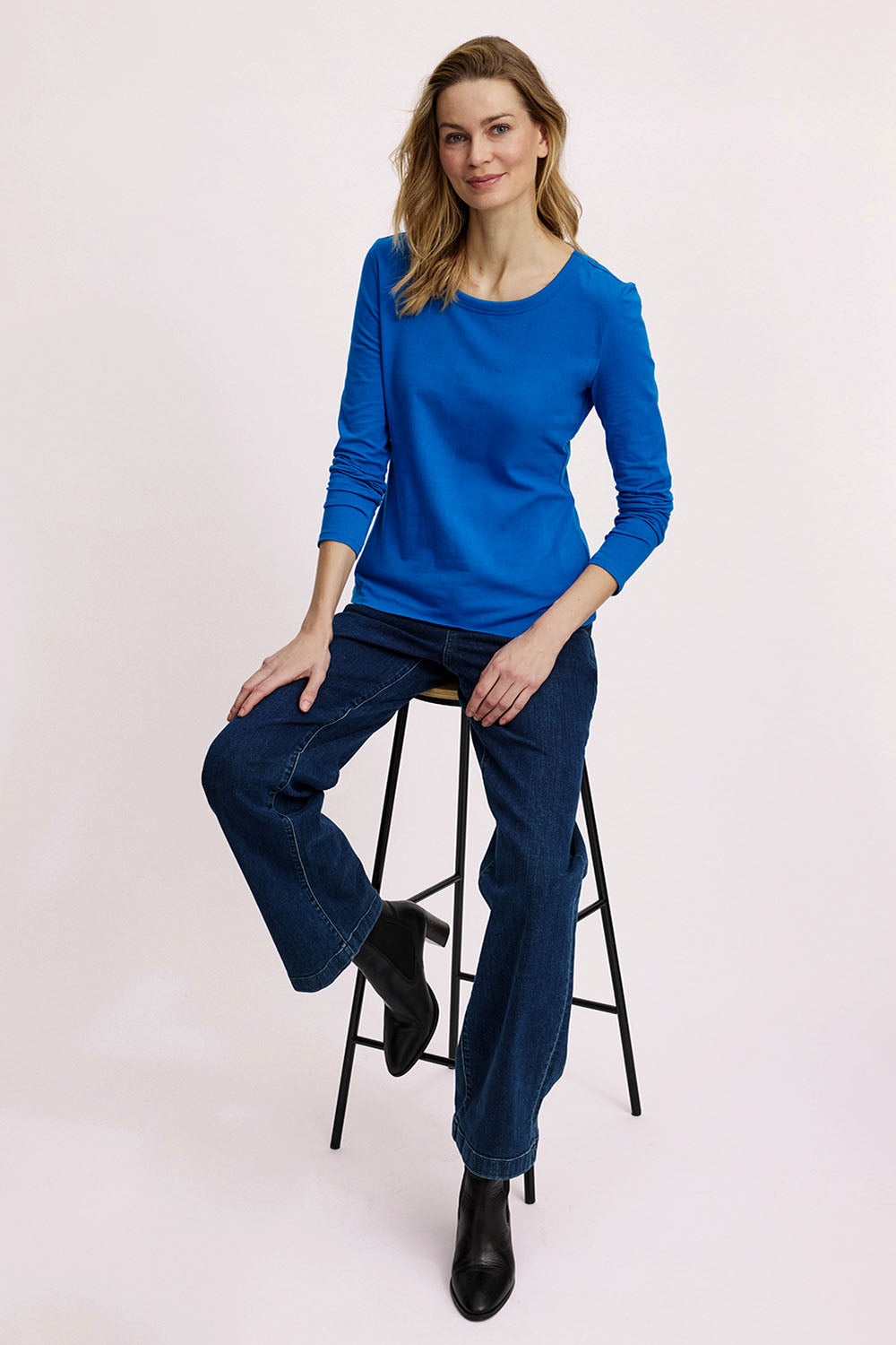 Basic shirt in organic cotton