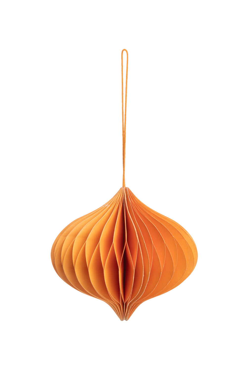 Paper pendant ORANGE DROP