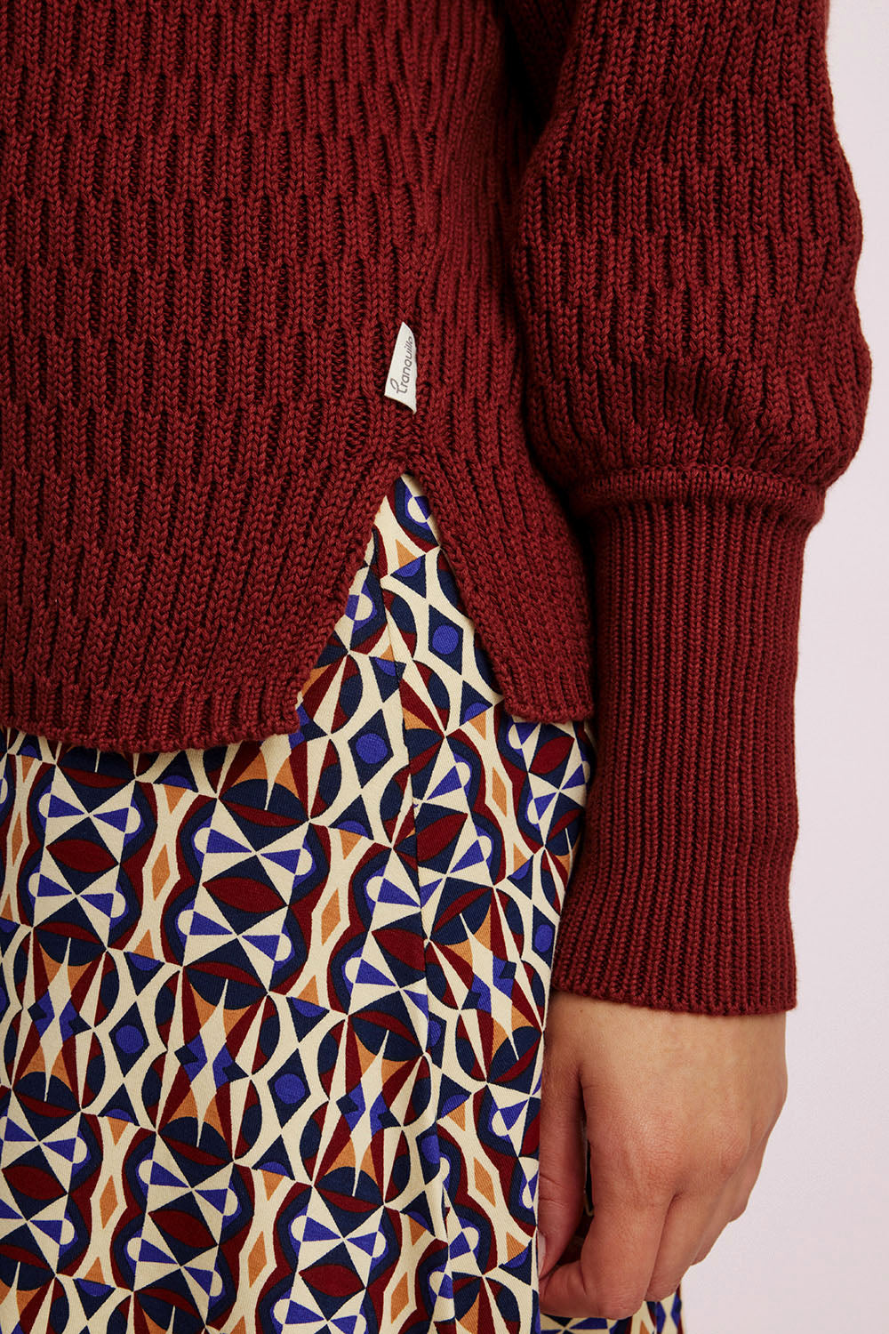 Loose knit jumper