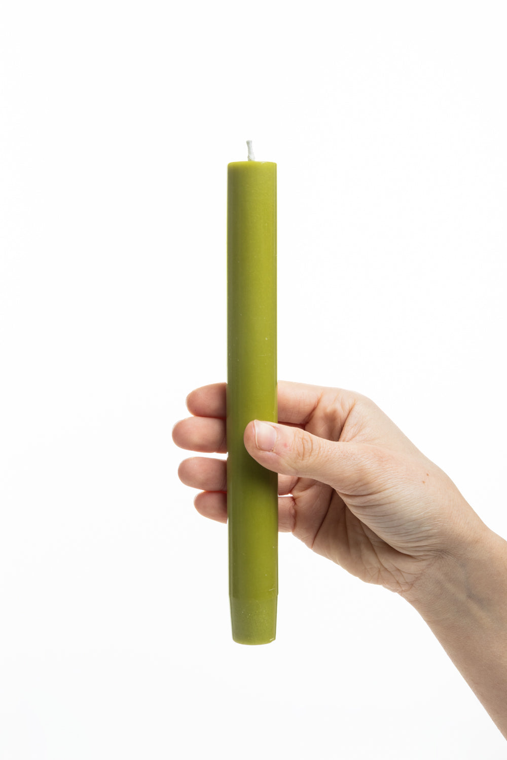 Taper Candles GLUMI green Set of 4