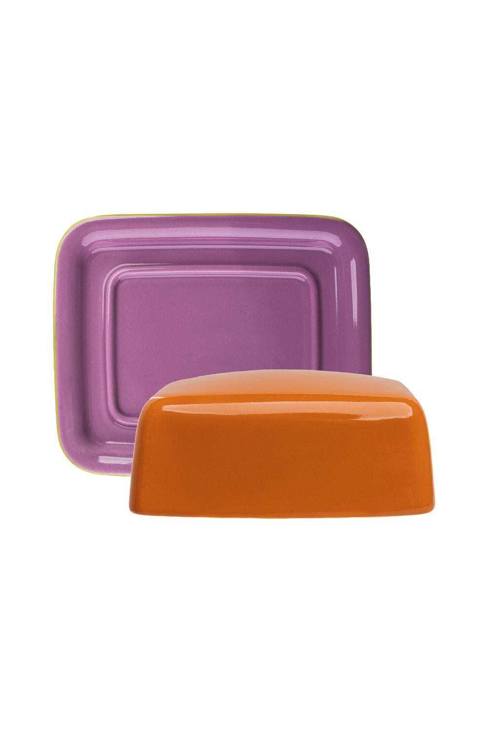 Butterdose COLOURI Orange, Detailansicht