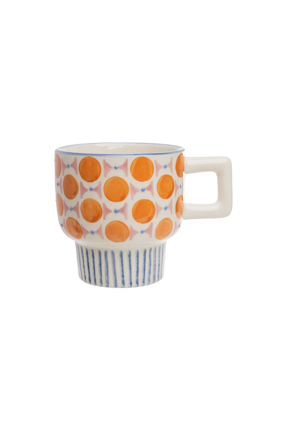 Tasse RETROFLORIA – Steinzeug