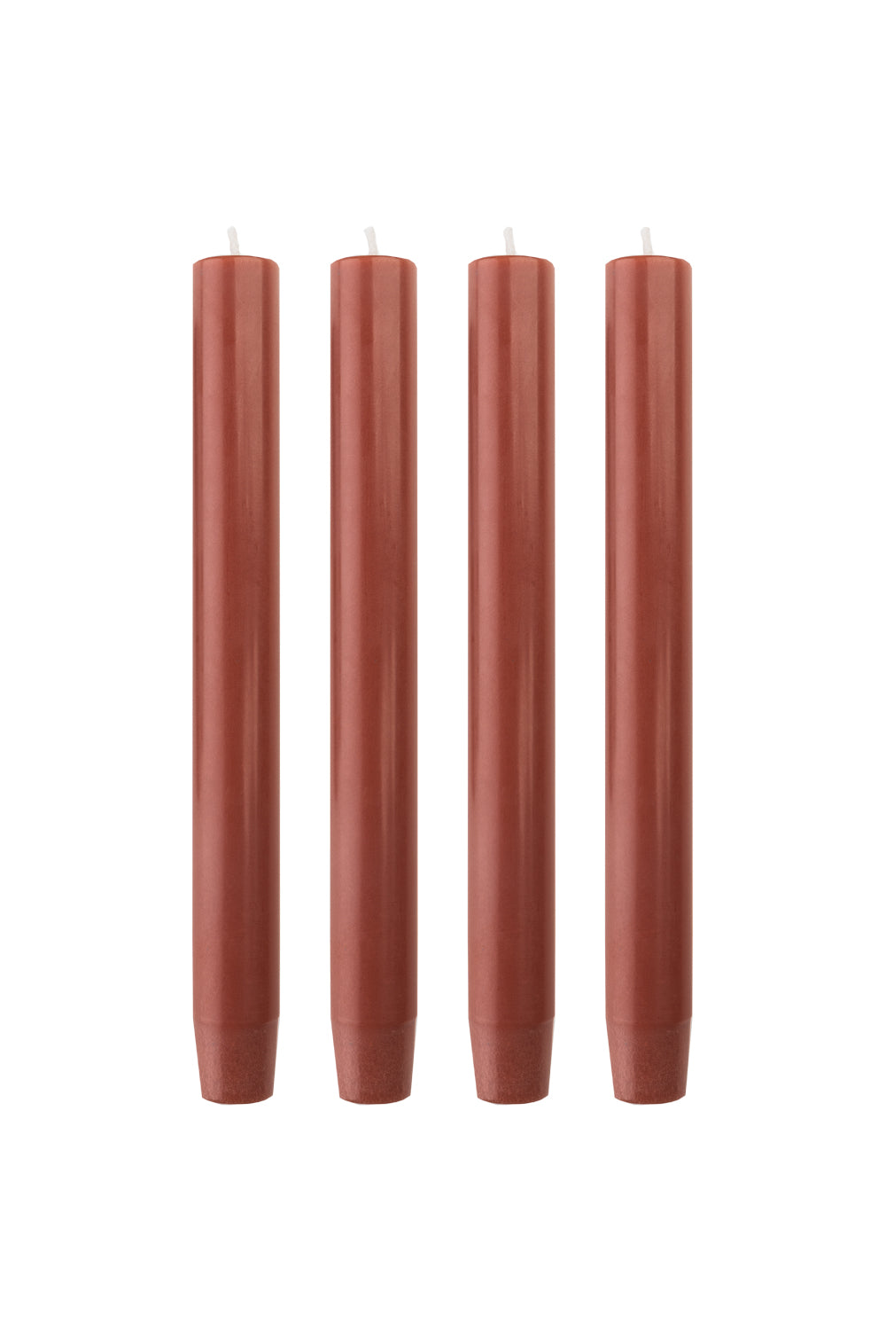 Taper Candles GLUMI red Set of 4