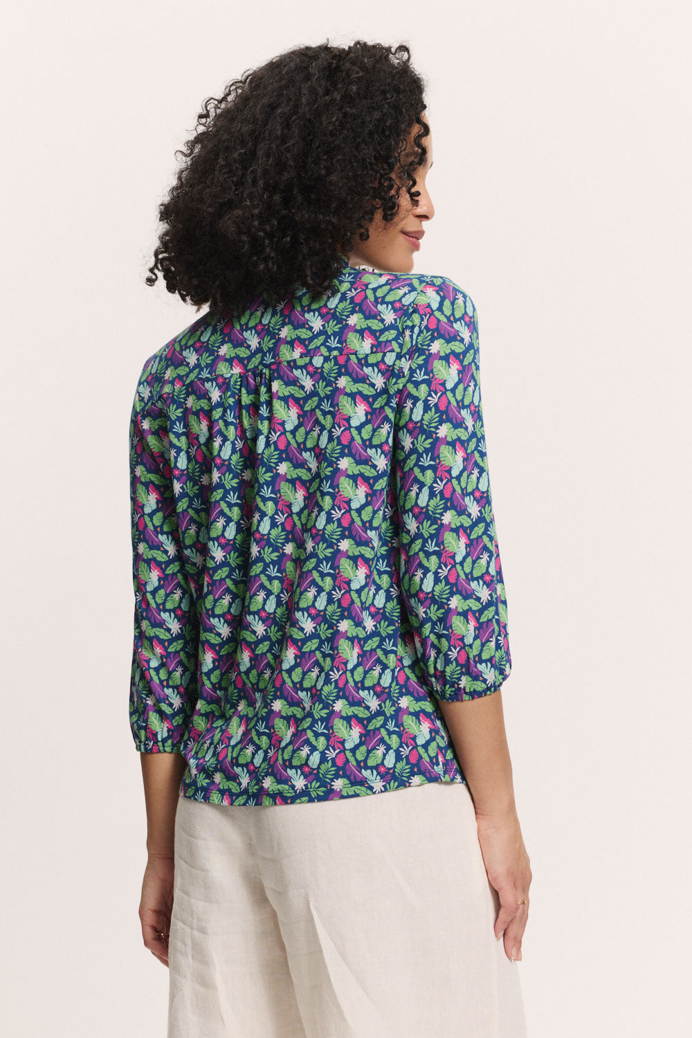 Jerseybluse Kaaty aus EcoVero™ Viskose