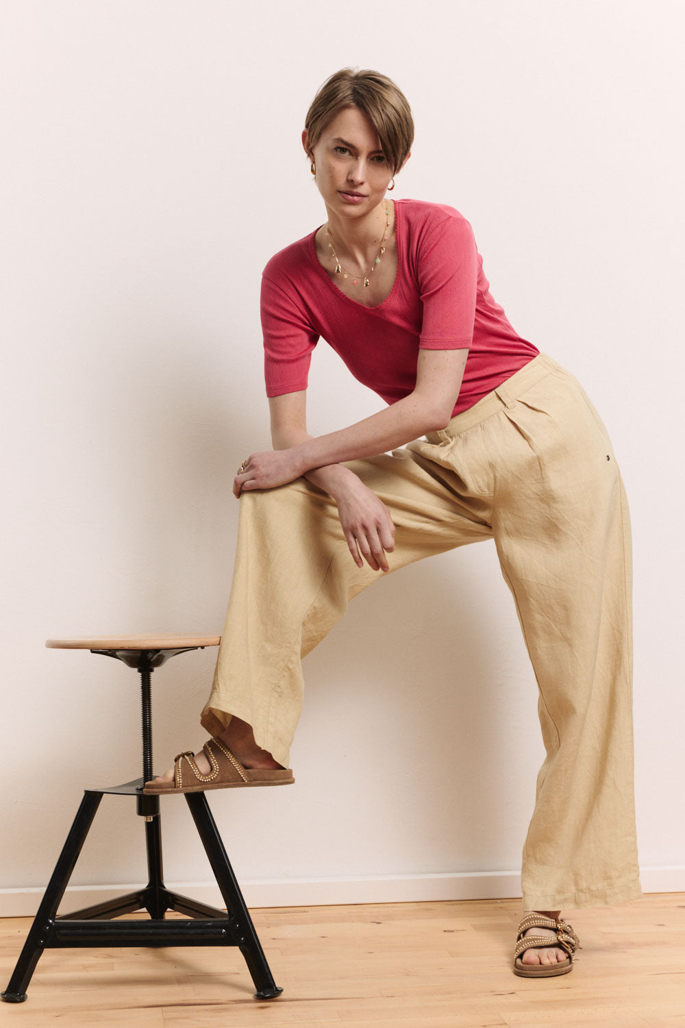 Jerseyshirt Camilaa aus Bio-Baumwolle