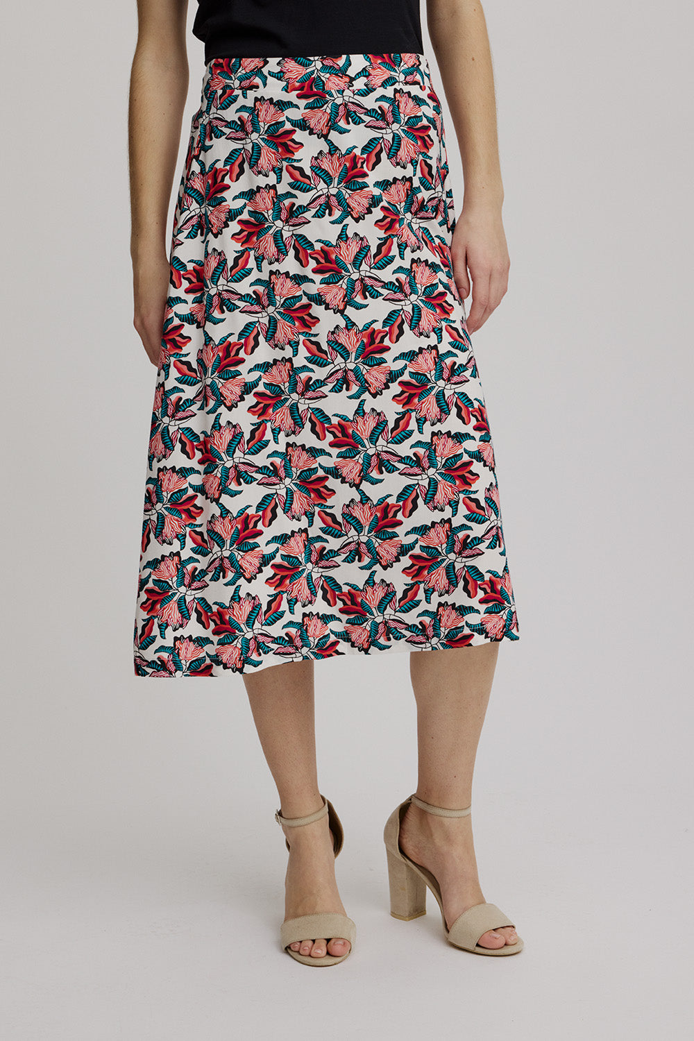 Long skirt made from EcoVero viscose™