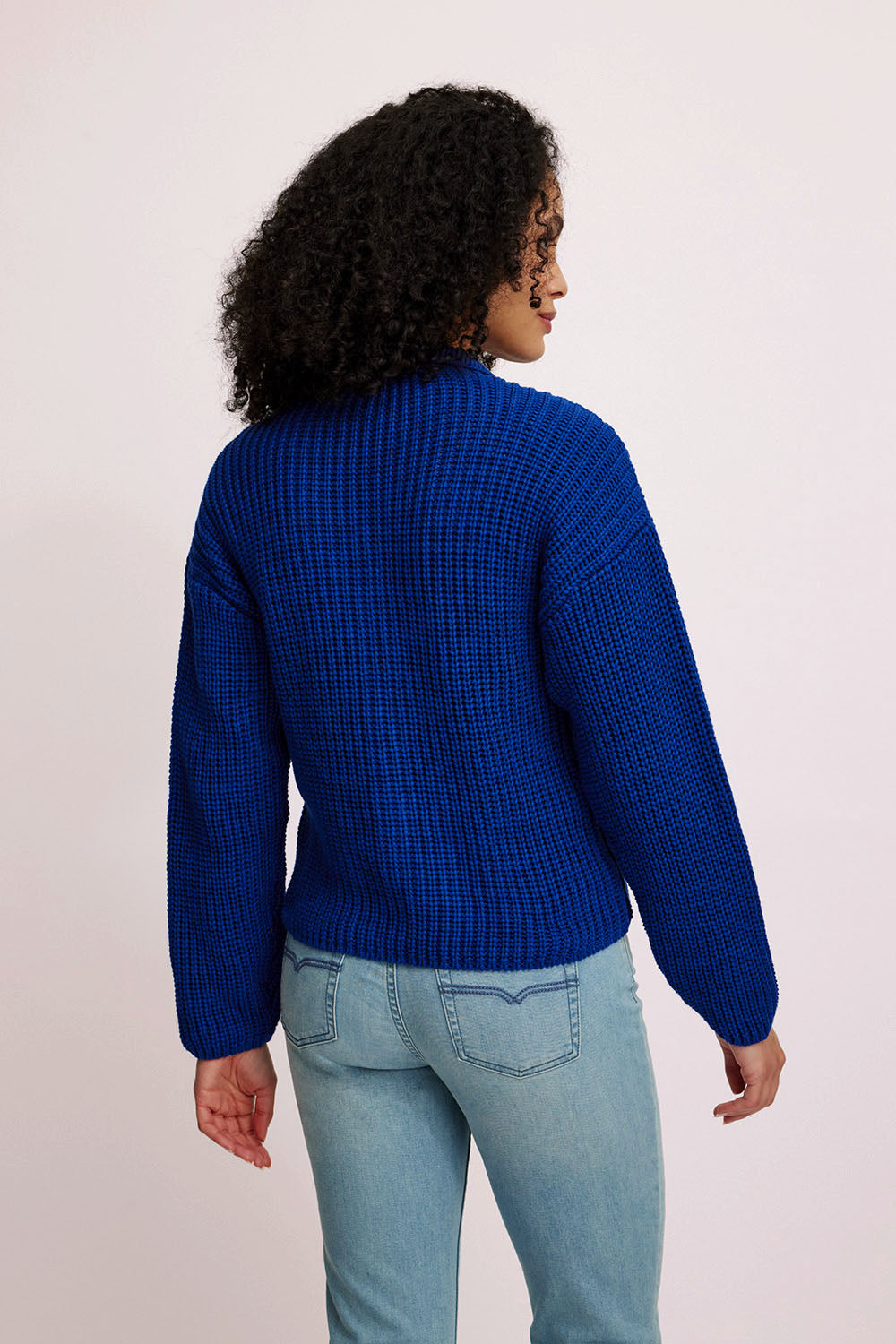 Strickjacke im Retro-Look
