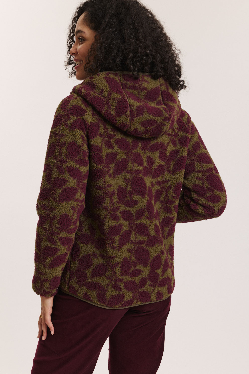 Image Teddy-Fleecejacke Alinaa mit recyceltem Polyester_3