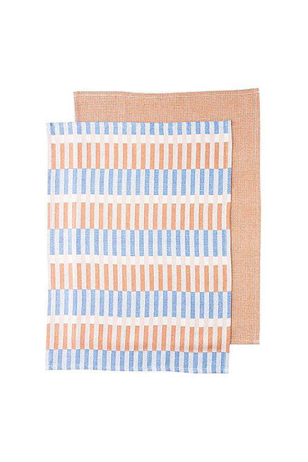 Geschirrtuch BLOCKS 2er-Set (Bio-Baumwolle)