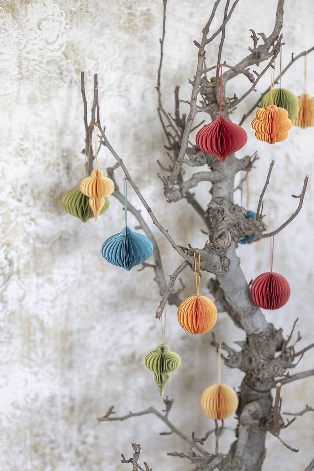 Paper pendant GREEN HUMMING