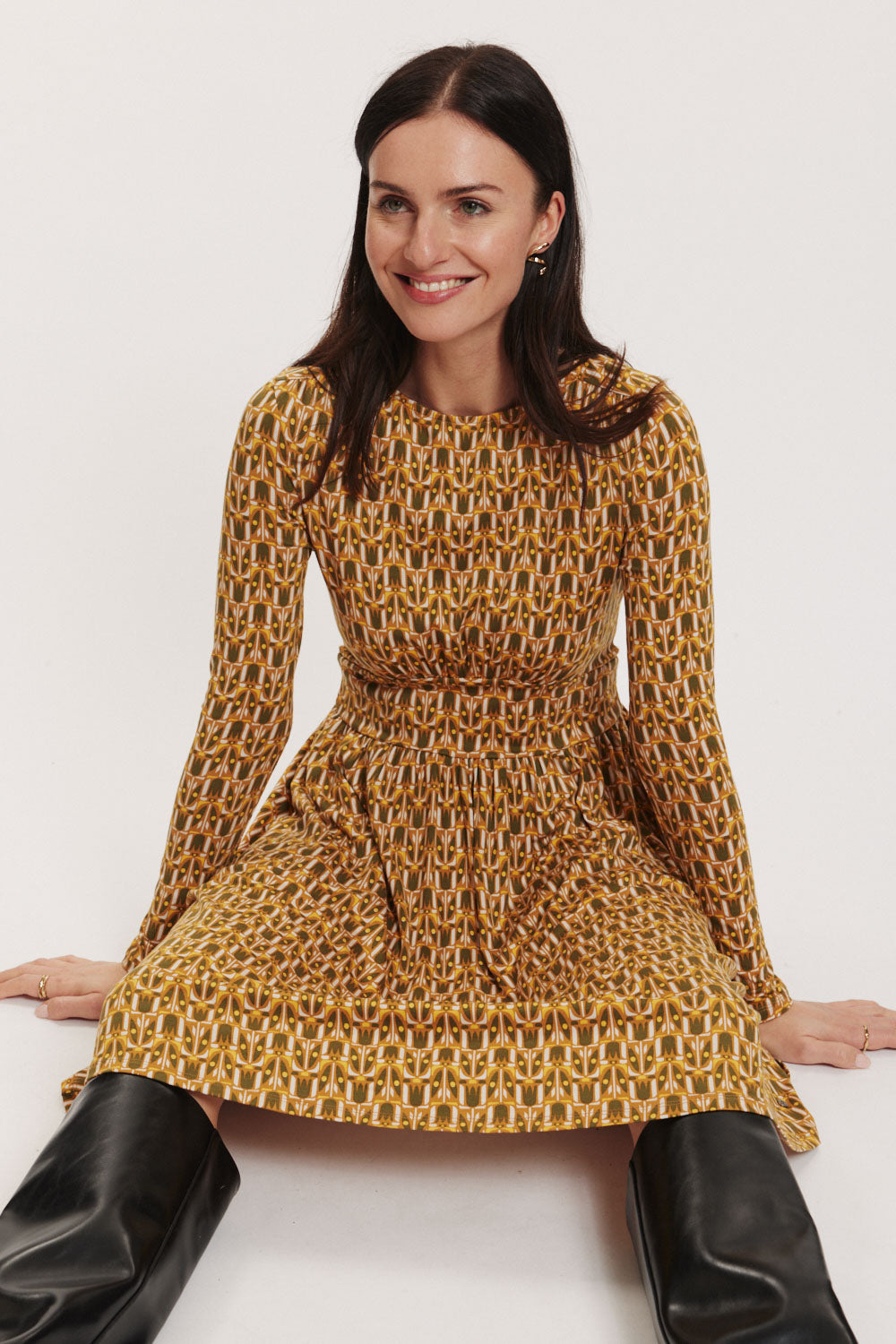 Image Jersey-Kleid Corinnee aus Viskose_4