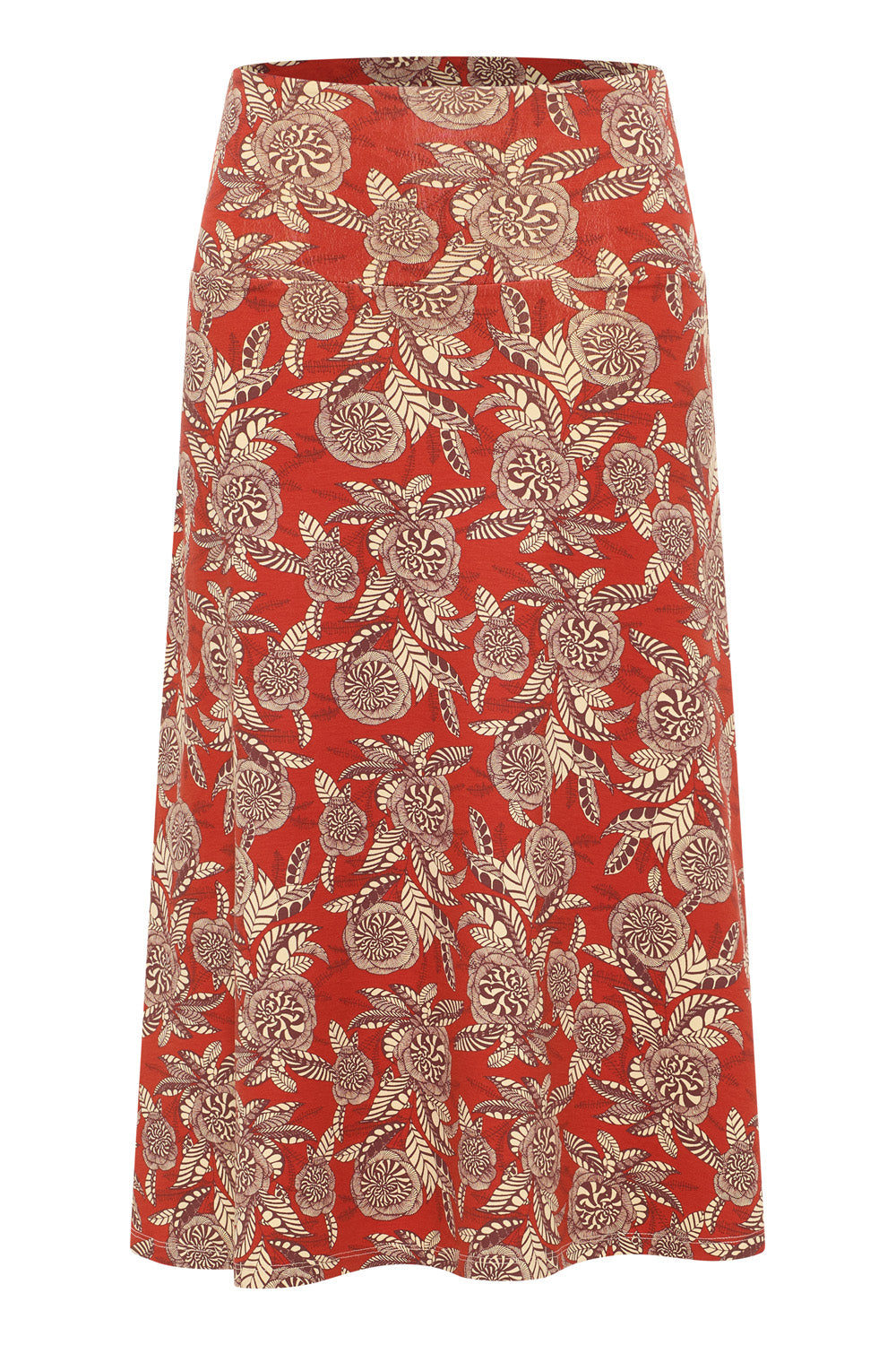 Midi skirt in EcoVero™ viscose